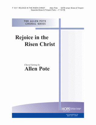 Book cover for Rejoice in the Risen Christ
