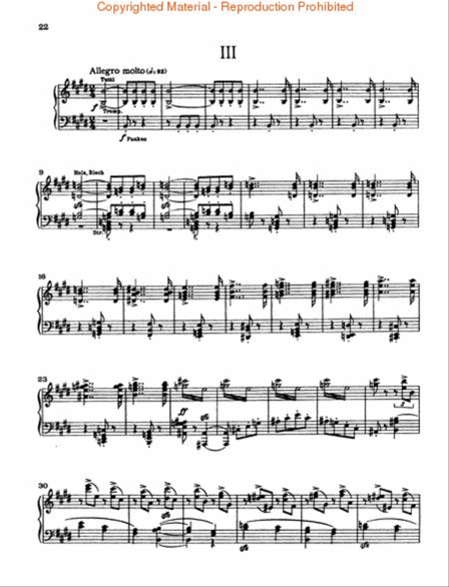 Double Concerto in e minor, Op. 88 Orchestra scores gallery preview page 3