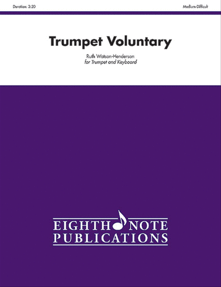 Trumpet Voluntary Small Ensemble scores gallery preview page 1