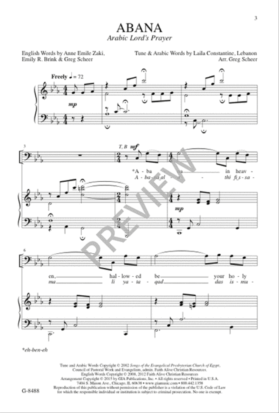 Abana 4-Part scores gallery preview page 3