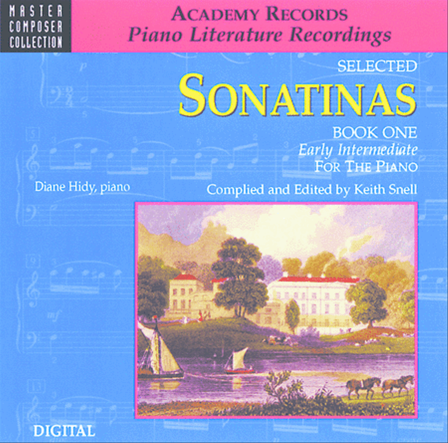 Selected Sonatinas, Book 1 (CD) Easy Piano scores gallery preview page 1