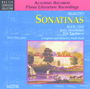 Book cover for Selected Sonatinas, Book 1 (CD)
