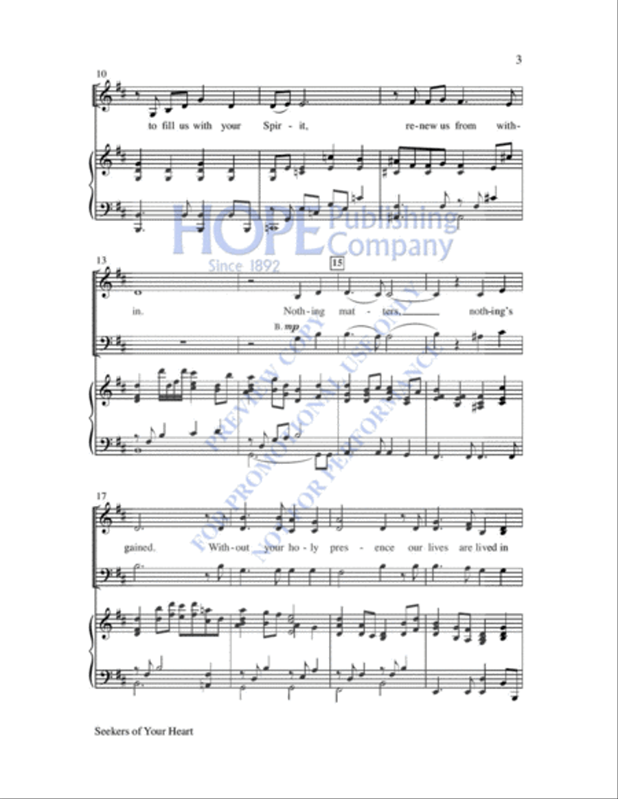 Seekers of Your Heart Choir scores gallery preview page 4