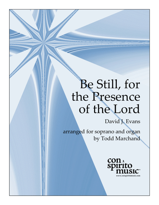 Book cover for Be Still For The Presence