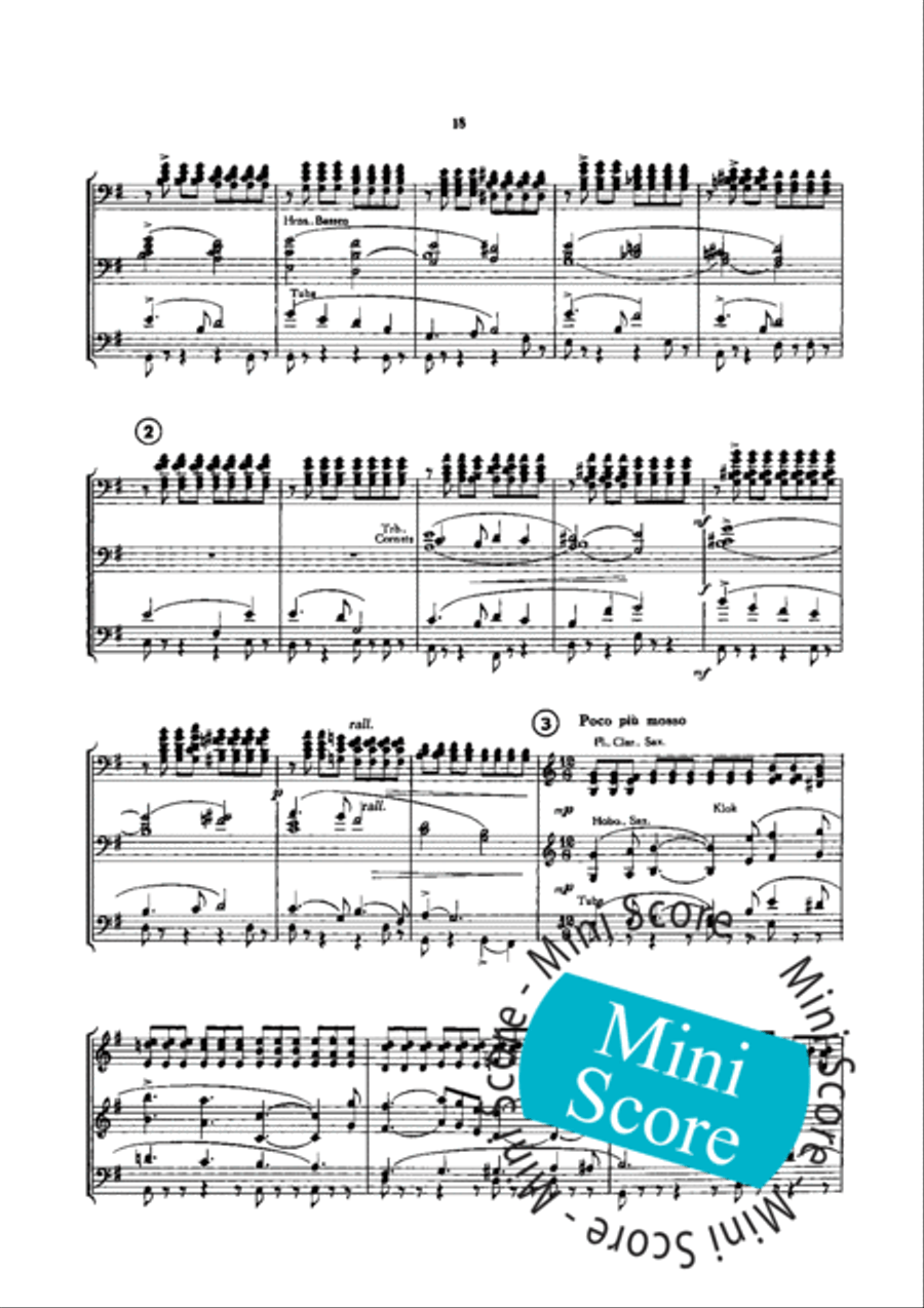 London Suite Concert Band scores gallery preview page 22