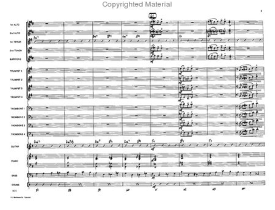 Flop Your Disc Jazz Ensemble scores gallery preview page 9