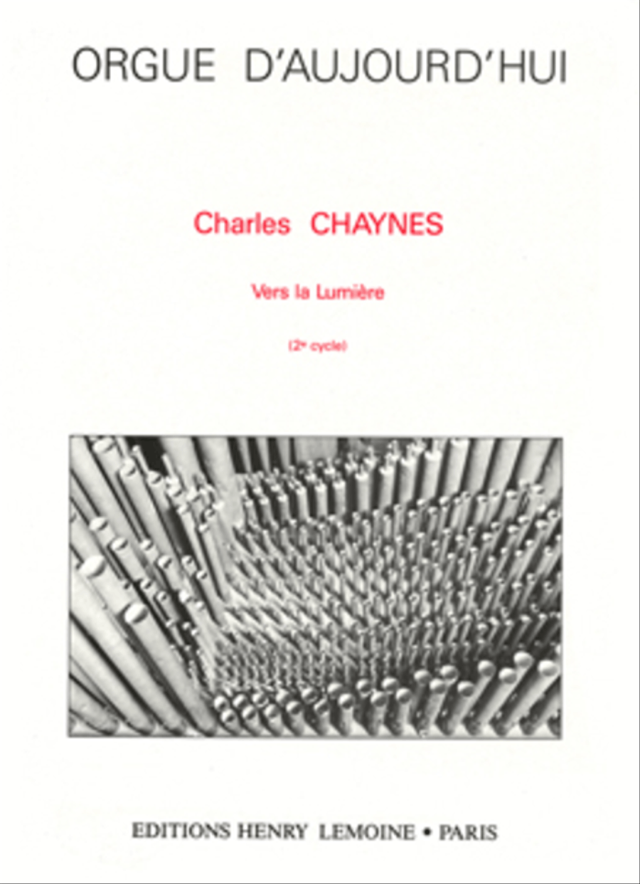Vers La Lumiere Organ scores gallery preview page 1