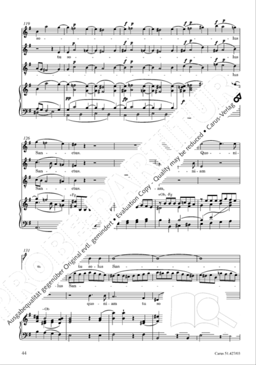 Mass in C Minor, K. 139/47a 