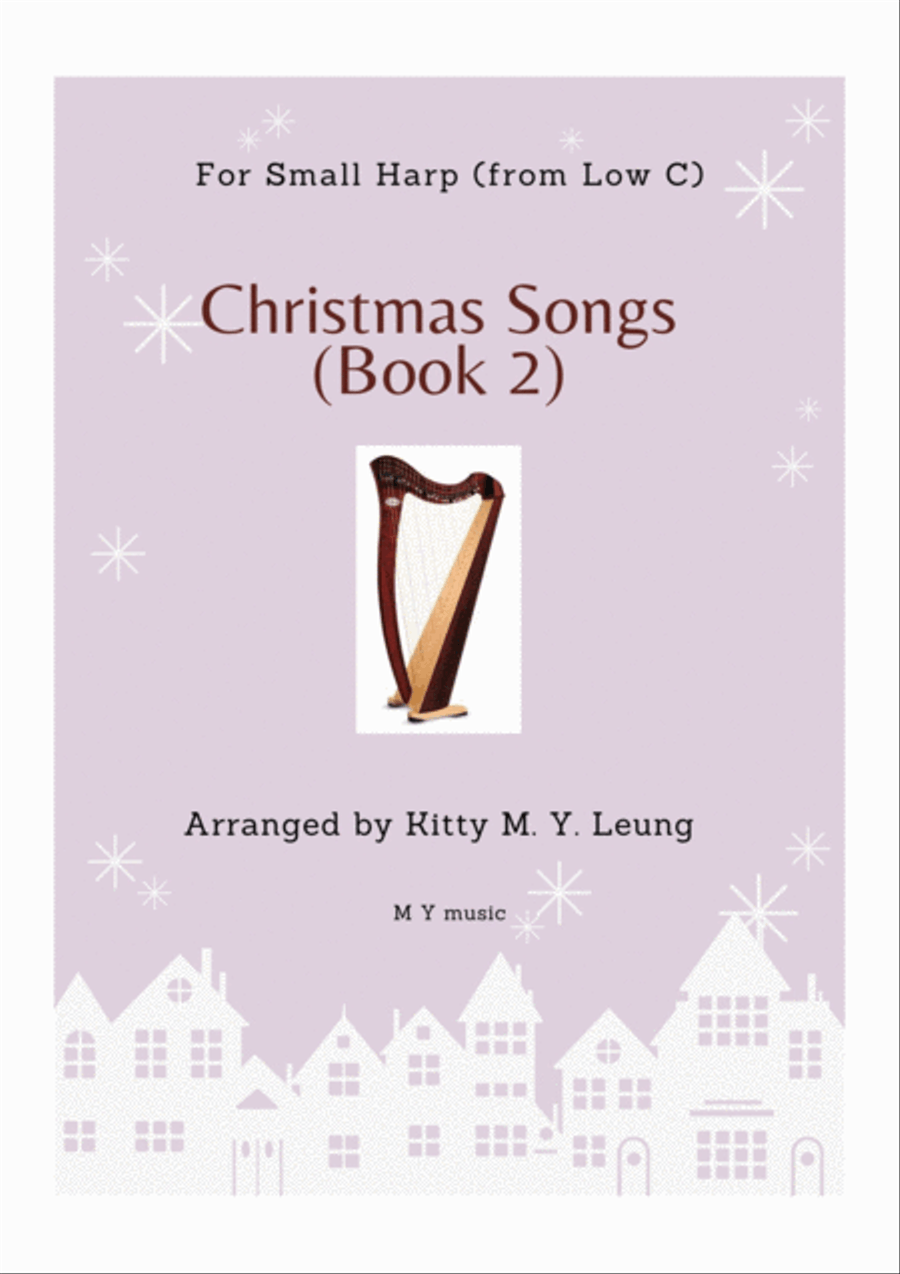 Christmas Songs (Book 2) - Small Harp (from Low C) Harp scores gallery preview page 1