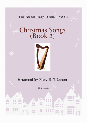 Book cover for Christmas Songs (Book 2) - Small Harp (from Low C)
