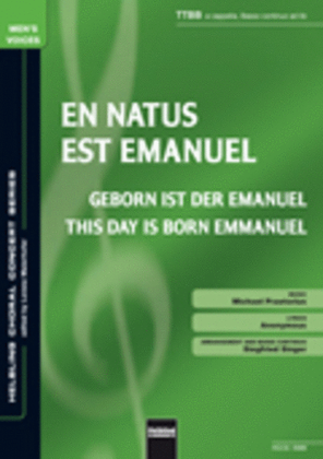 Book cover for En natus est Emanuel/Geborn ist der Emanuel