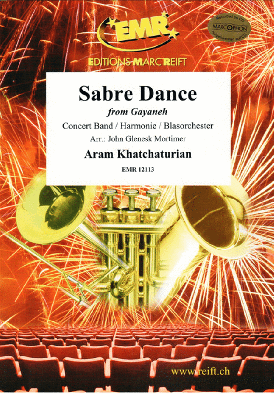 Sabre Dance Concert Band scores gallery preview page 1