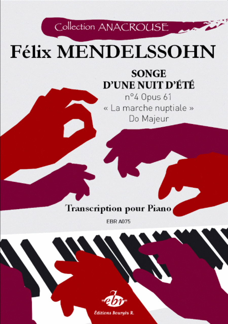 Songe d'une Nuit d'été n°4 Opus 61 (Collection Anacrouse) Piano Solo scores gallery preview page 1