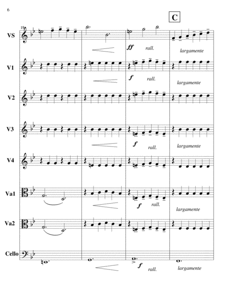 Maggiolata-Hubay-string octet by Jeno Hubay Cello - Digital Sheet Music
