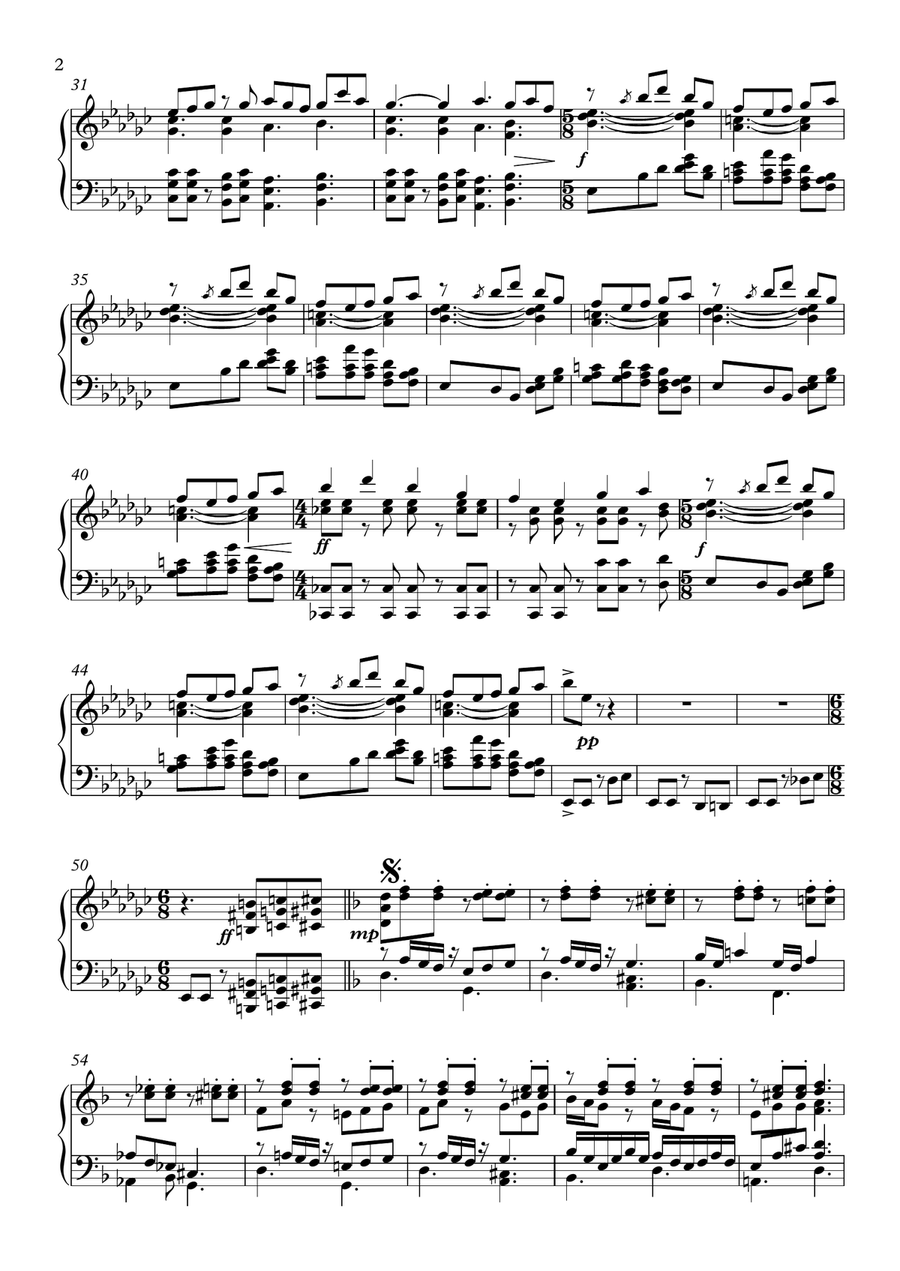 Road to Nowhere Road to Nowhere Piano Solo scores gallery preview page 2