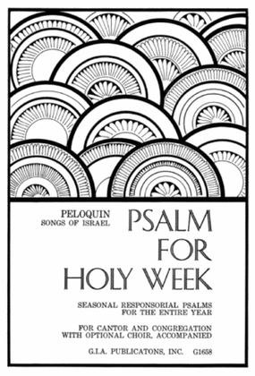 Book cover for Psalm for Holy Week