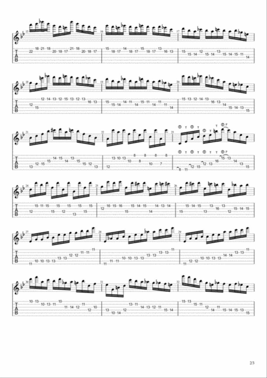 Capricio No 16 Large Ensemble scores gallery preview page 2