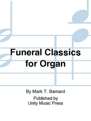 Book cover for Funeral Classics for Organ