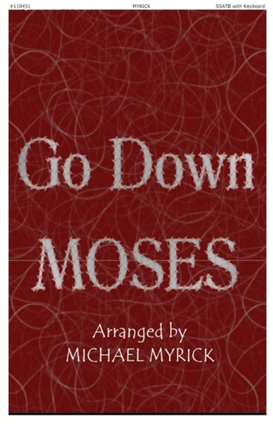 Go Down Moses SSATB image number null