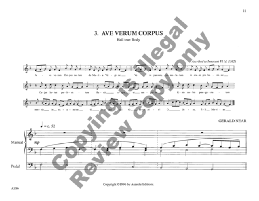 St. Augustine's Organbook Organ scores gallery preview page 14