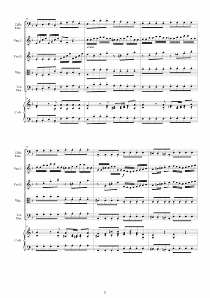 Vivaldi - Cello Concerto in D minor RV 407 for Cello solo, Strings and Harpsichord image number null