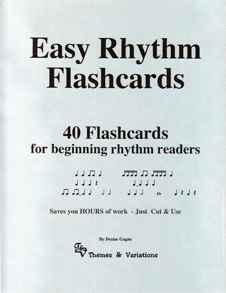 Flash Cards - Easy Rhythm