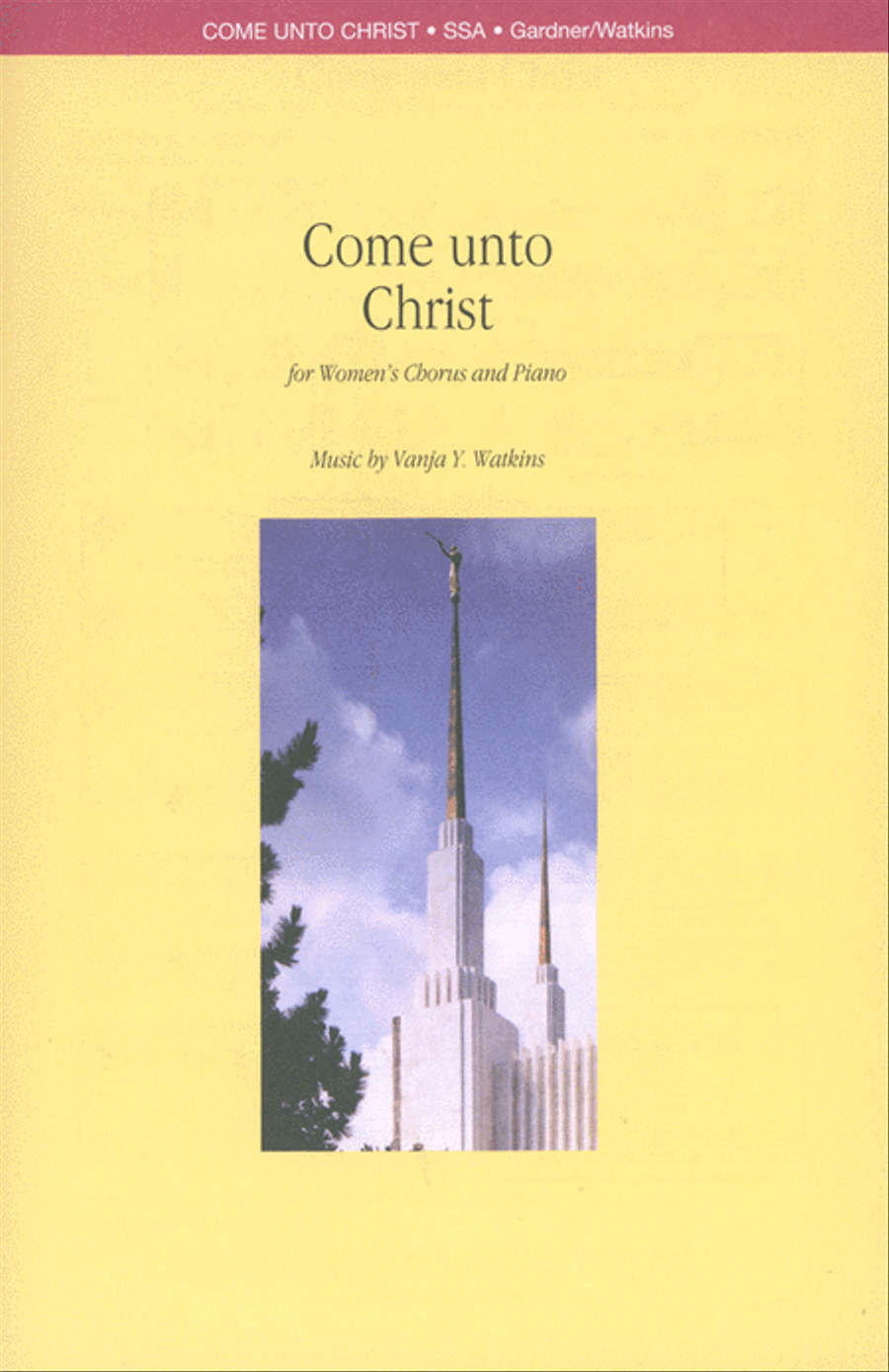 Come Unto Christ SSA scores gallery preview page 1