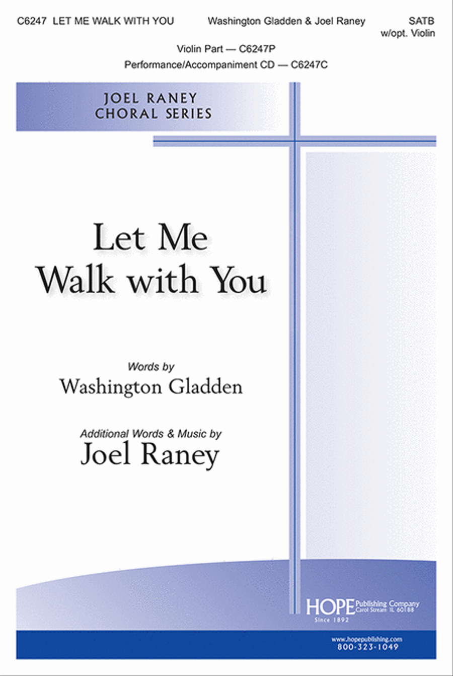 Let Me Walk with You 4-Part scores gallery preview page 1