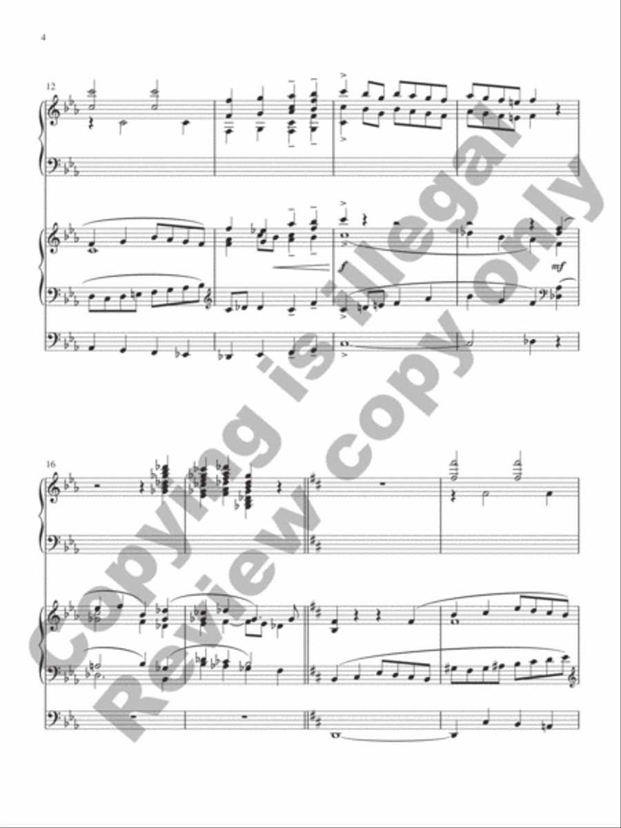 Elegy Elegy Harp scores gallery preview page 3