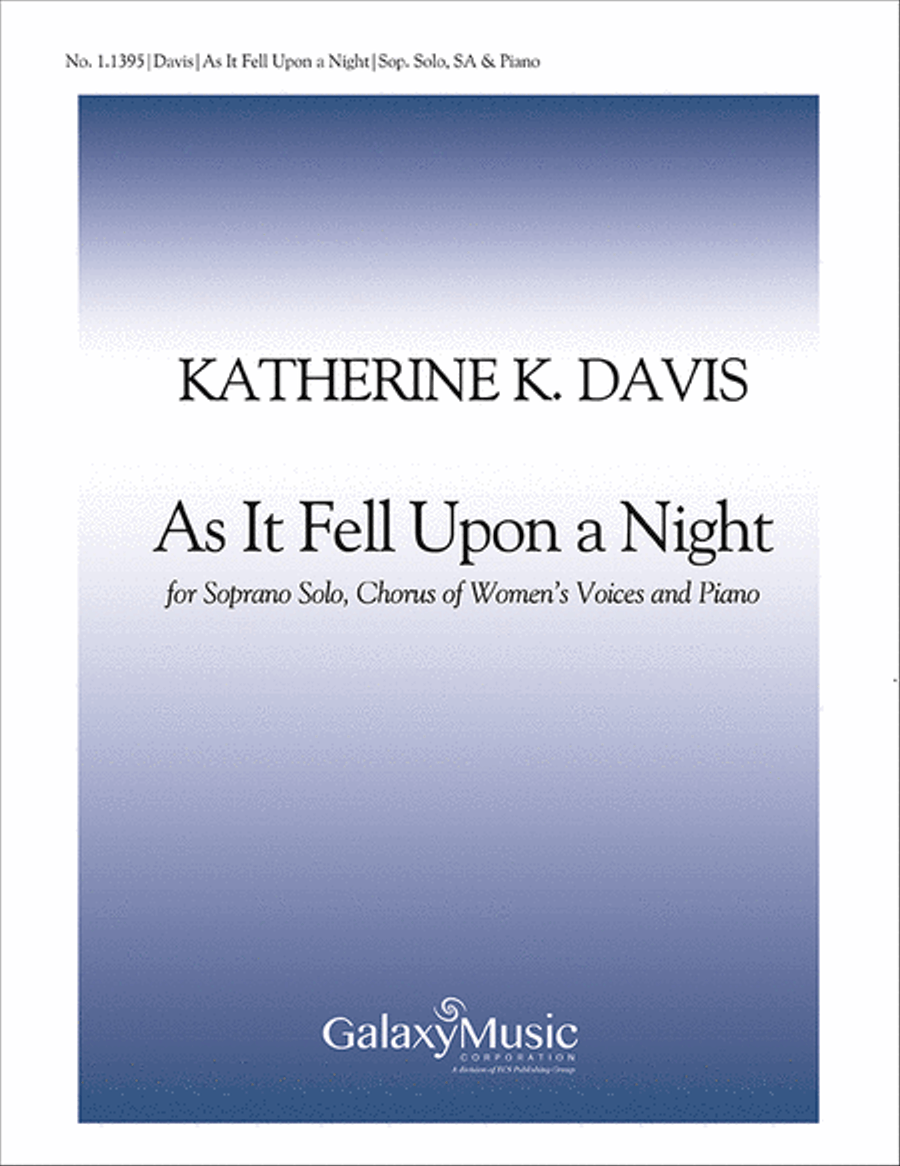 As It Fell Upon a Night SA scores gallery preview page 1