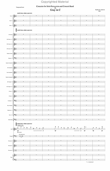 Concerto for Percussion & Wind Ensemble image number null