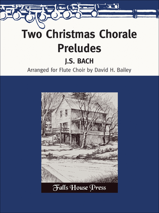 Book cover for Two Christmas Chorale Preludes
