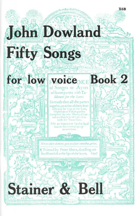Fifty Songs. Book 2. Low Voice