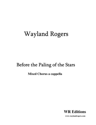 Before the Paling of the Stars