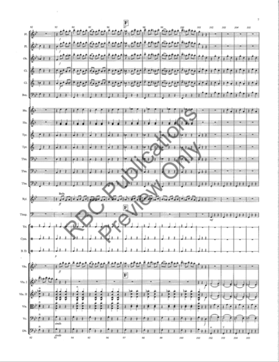 Danse Macabre Full Orchestra scores gallery preview page 10