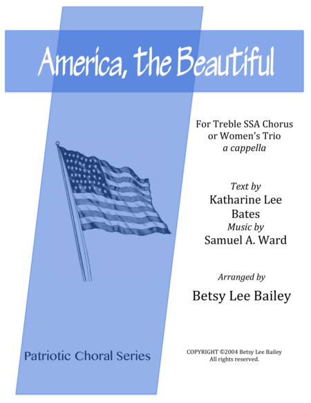 America, the Beautiful - SSA image number null