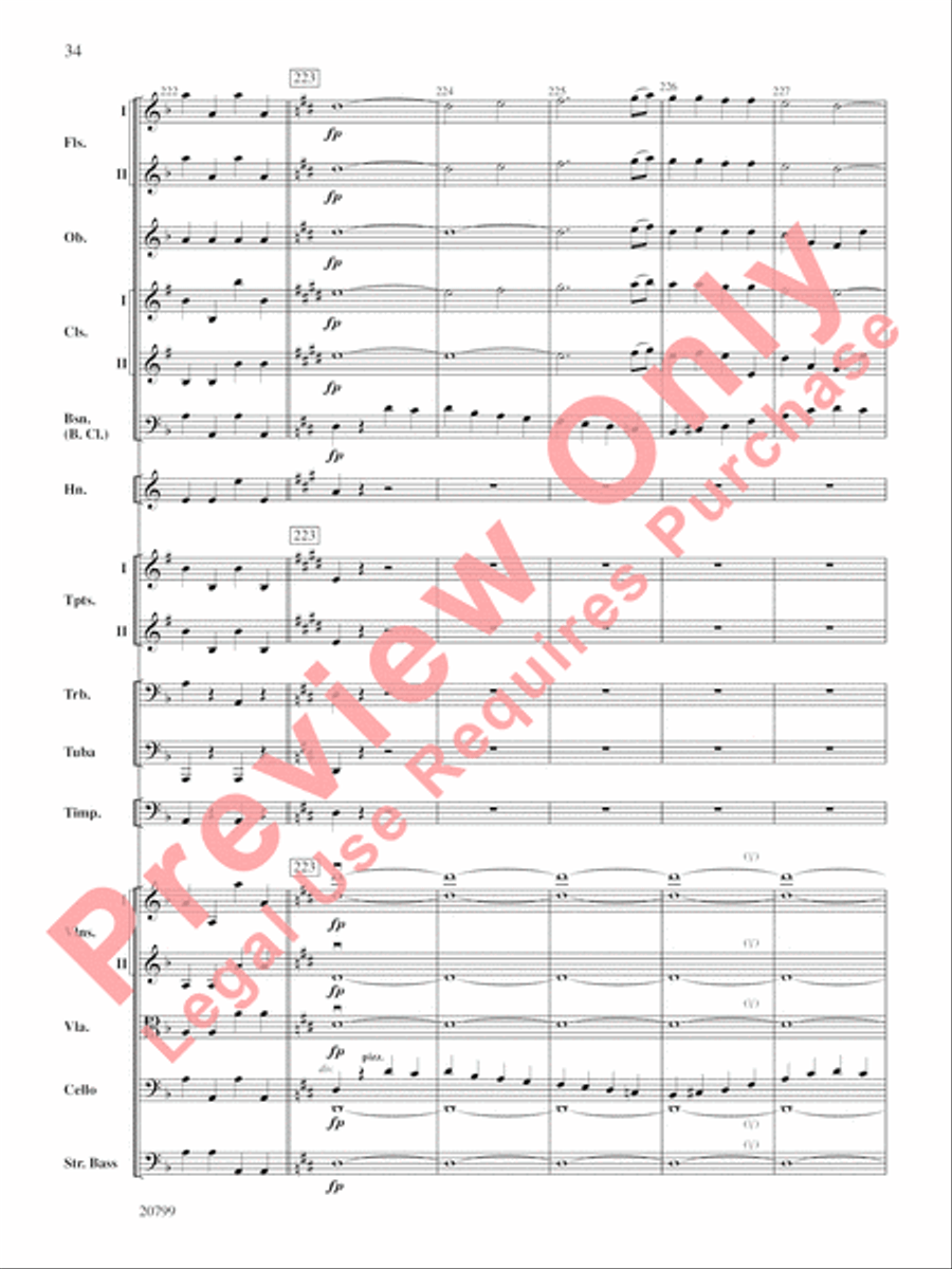 Symphony No. 9 Full Orchestra scores gallery preview page 35