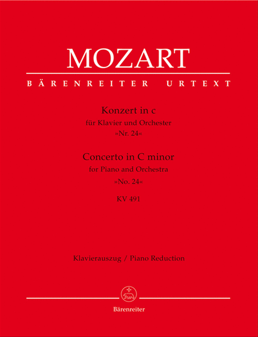 Piano Concerto In C Minor, K. 491 Piano Solo scores gallery preview page 1