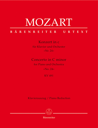 Book cover for Piano Concerto In C Minor, K. 491
