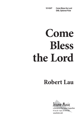 Book cover for Come, Bless the Lord