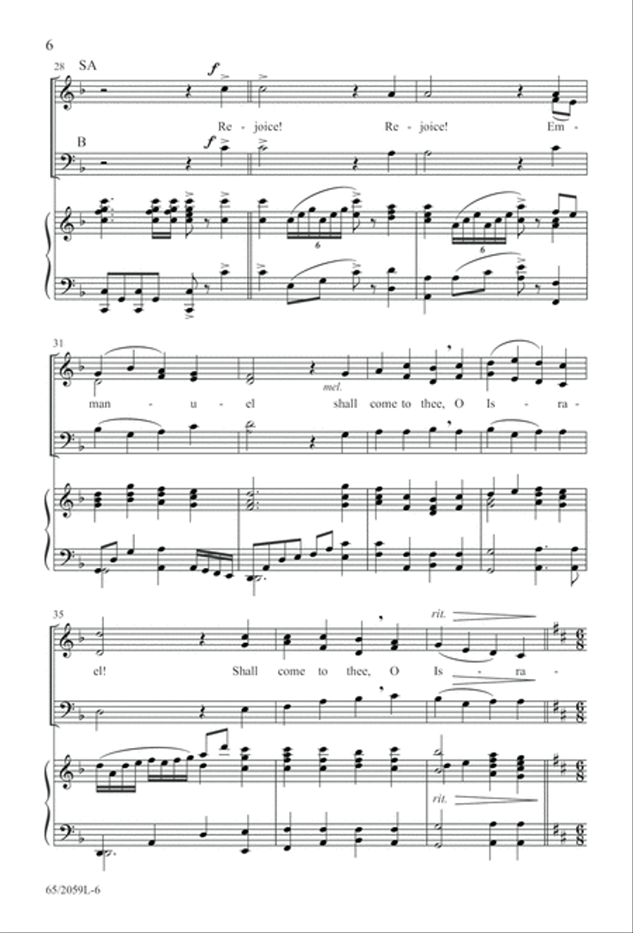 The Christmas Story The Christmas Story 3-Part scores gallery preview page 7