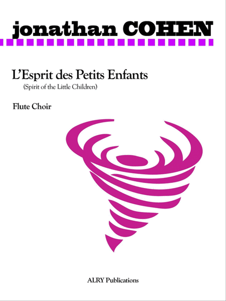 L'Esprit des Petits Enfants for Flute Choir Flute Choir scores gallery preview page 1