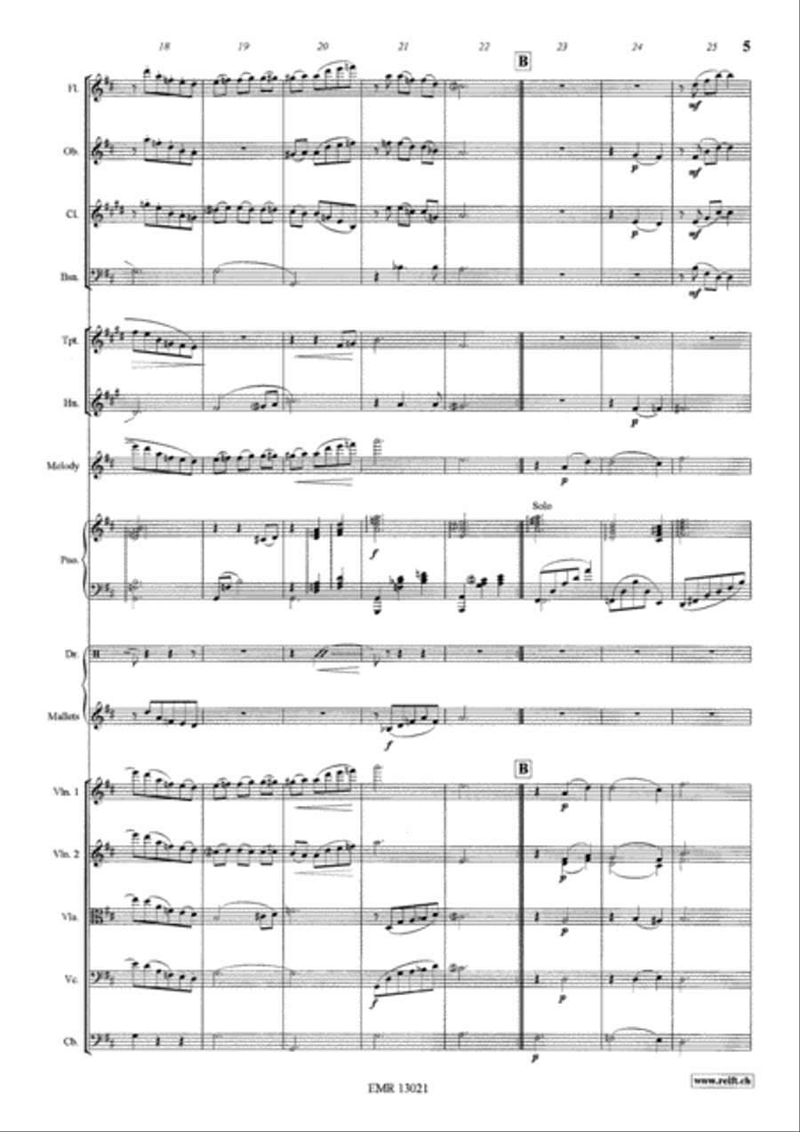 Les Adieux Orchestra scores gallery preview page 5