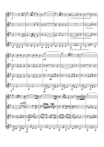 Oblivion for Clarinet Quartet image number null