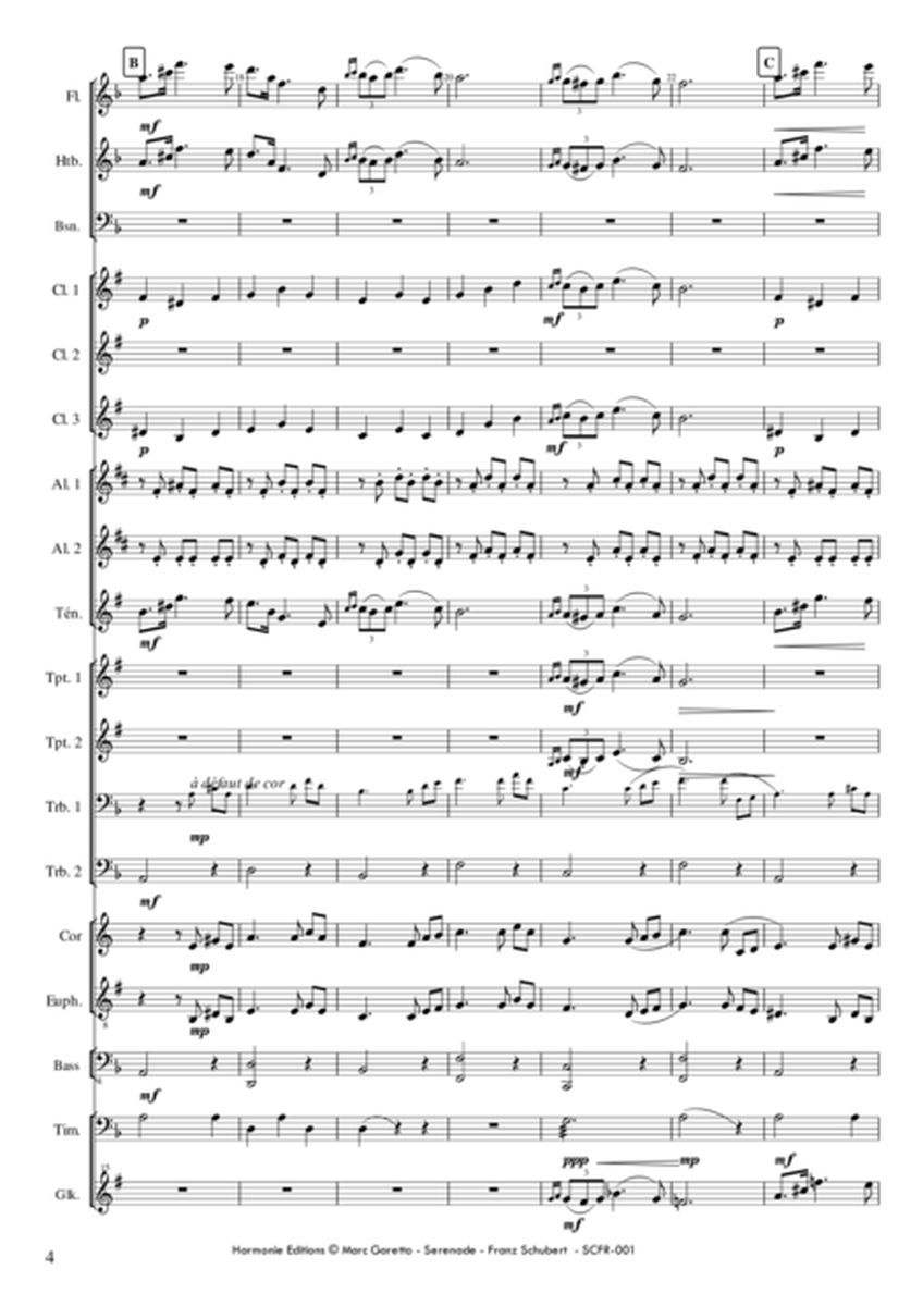 Serenade (Swan Song) for Concert Band image number null