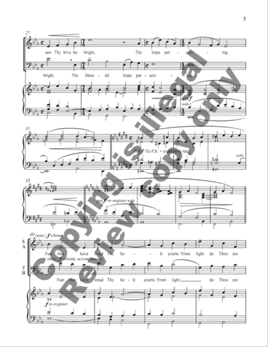 Strengthen for Service Strengthen for Service 4-Part scores gallery preview page 11