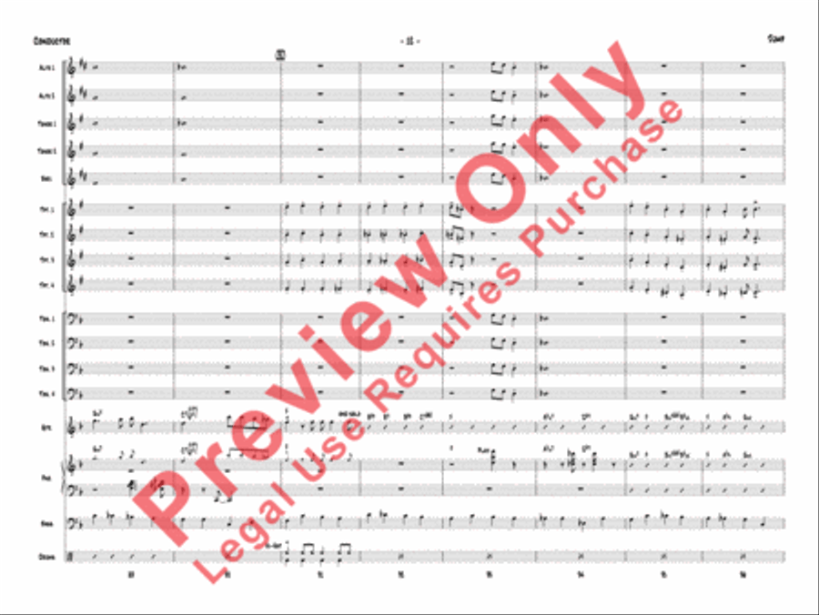 Jump Jump Jazz Ensemble scores gallery preview page 15