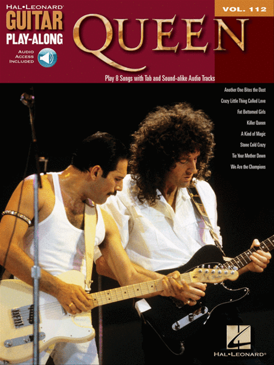 Queen Queen Guitar Tablature scores gallery preview page 1