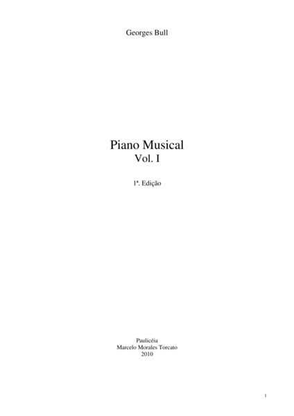 Piano Musical Vol 1
