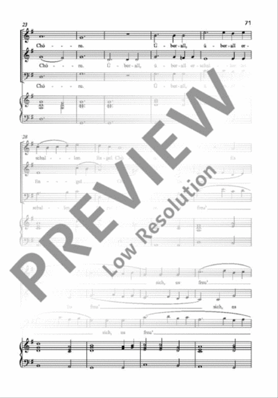 O, welch ein Jubel 3-Part scores gallery preview page 4
